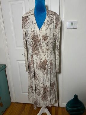 Rare! Adele Simpson Vintage Sparkle Midi Dress S M